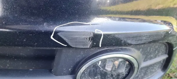 A6 C6 Framskärm S-Line Grill 4F0807105AD image 4