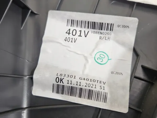 OEM 83301-G4010 Linke Hintertürverkleidung Hyundai i30 III image 4