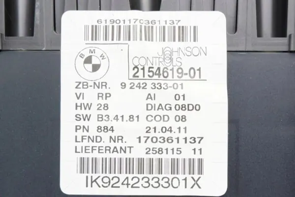 Kit de arranque BMW OEM 8512499-01 para X1 E84 2009-2015 image 3