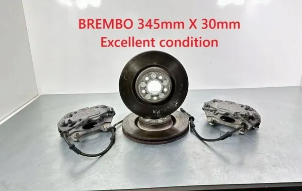 Audi A6 S6 C7 Jarrulevy & Jarrusatula Set OEM 8R0615105CD image 2