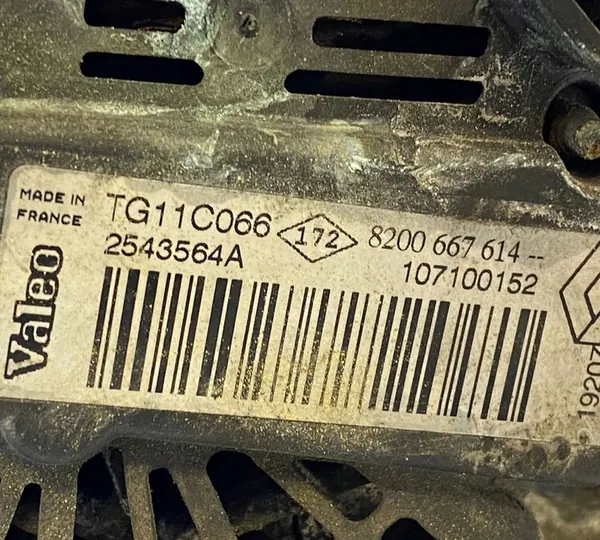 Vaihtovirtageneraattori RENAULT MEGANE II SEDAN 1.5L diesel image 9