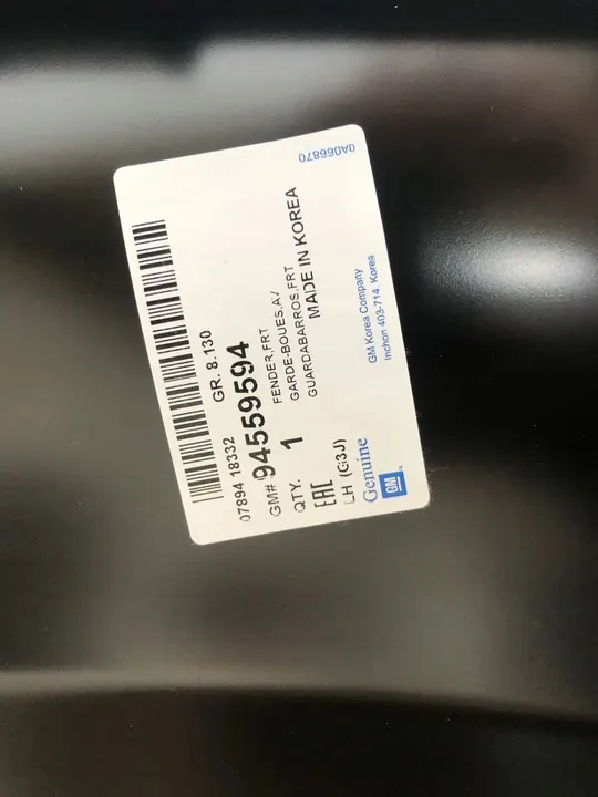 Fram vänster skärm Chevrolet Orlando image 7