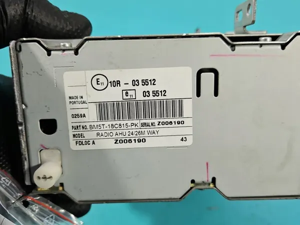 Radio de fábrica OEM BM5T-18C815-PK para Ford B-Max 2012-2017 image 8