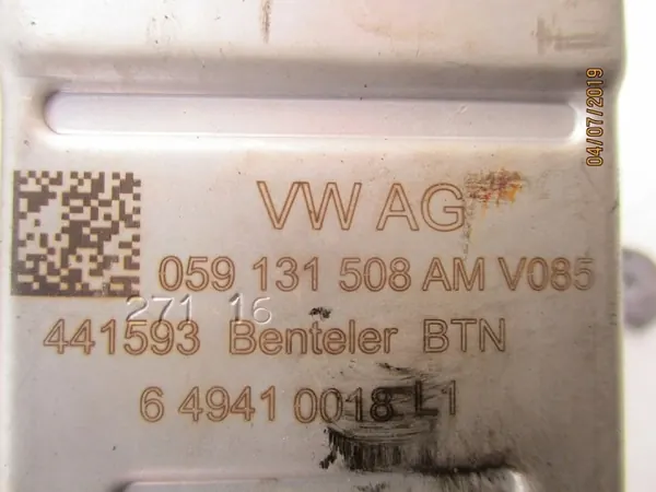 Refrigerante de escape usado OEM 059131508AM para VW Touareg 3 image 4