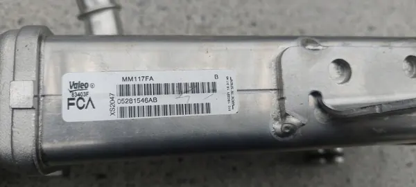 Arrefecedor EGR Jeep OEM 05281546AB NR7 - Usado image 5