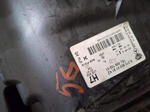 Linker Voorlicht Mercedes E-Klasse 212 09-12 A2128200161 image 6