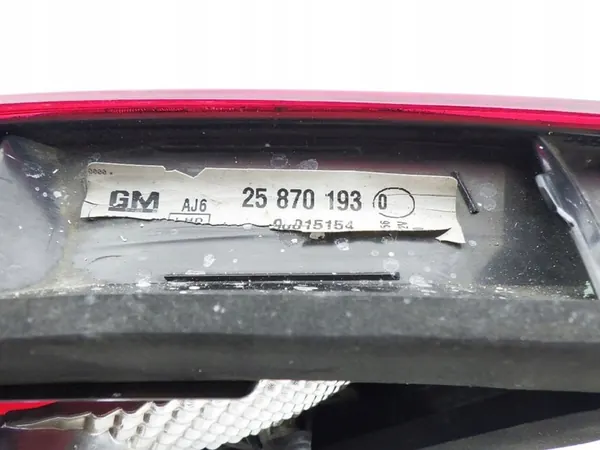 OPEL ASTRA IV J 4 SEDAN VÄNSTER BAKLYKT image 3