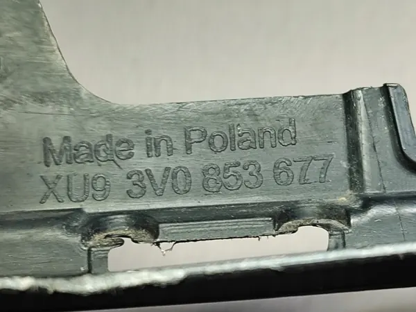 Griglia paraurti anteriore SKODA SUPERB III 3V0853677 image 3