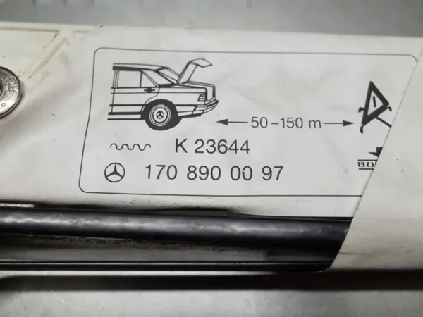 Triangle de signalisation OEM A2038900197 Mercedes W220 image 3