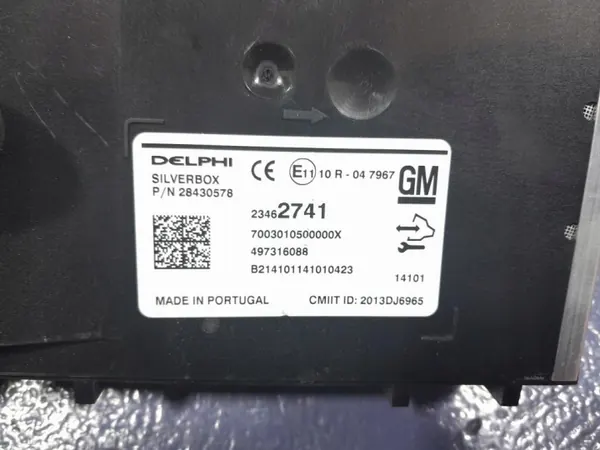 Module Radio/Nav Opel Insignia A OEM 23462741 image 4