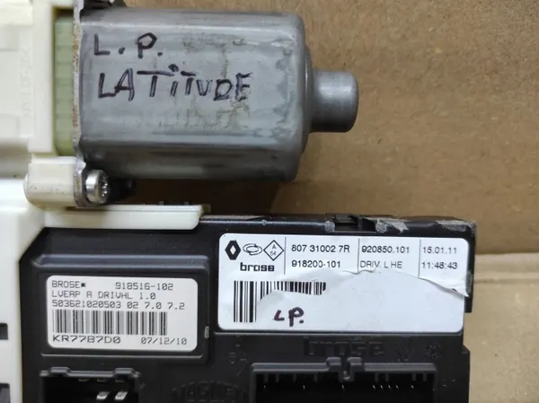 Moteur élévateur OEM 807310027R gauche avant image 3