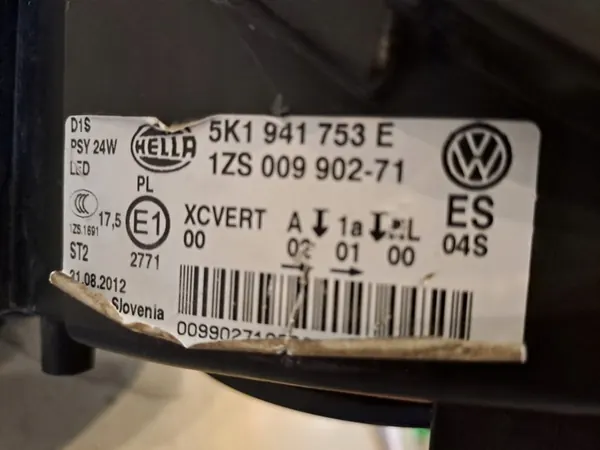 Farol esquerdo VW Golf 6 image 6