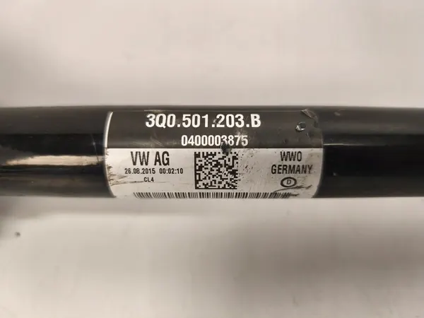 Vänster bakaxel Audi VW Seat Skoda 3Q0501203B image 4