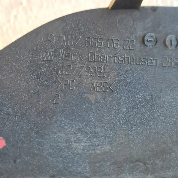 OEM A1178850622 Framstötfångardragkrokstäck image 6