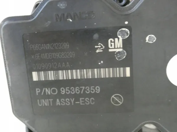 Pompe ABS OEM 95367359 pour Opel Mokka A image 4