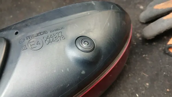 Höger Spegel Mazda CX-5 KF 2023 Kamera Europa OEM ksdgfh image 2