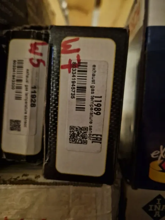 AUDI SEAT SKODA VW MEAT & DORIA 11928 Sensor de temperatura de escape image 2