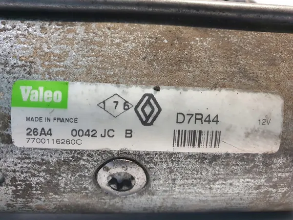 Motor de arranque Renault Trafic II Vivaro 1.9 DCI D7R44 VALEO image 2