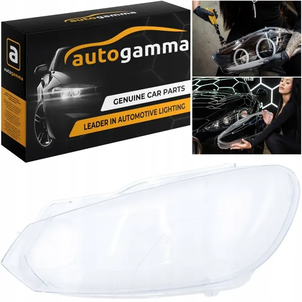 Vidro farol para VW Golf 6 VI MK6 (08-13) Esquerdo image 2