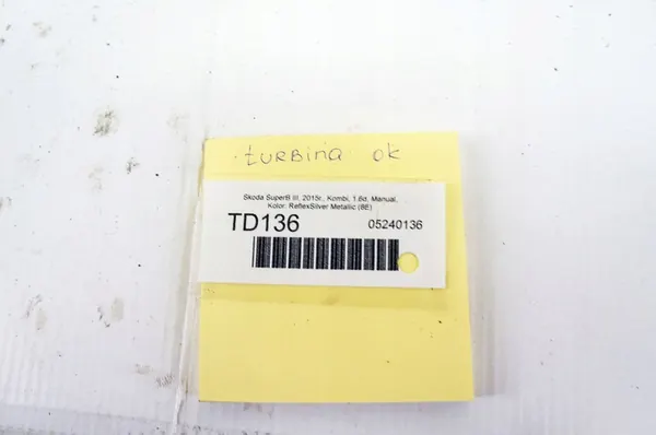 TD136 Skoda SuperB III 1.6d Turboaggregat 04L253016T image 8