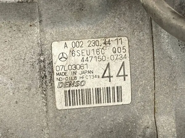 COMPRESOR DE AIRE ACONDICIONADO MERCEDES W204 W207 W212 A0022304411 image 5