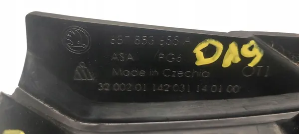 SKODA SCALA 24R LIFT GRIGLIA RADAR 657853655A image 6