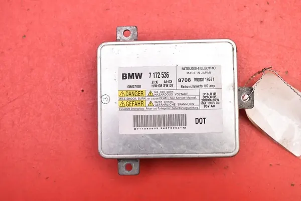 Xenon-Converter Rechts 7172536 BMW E90 E91 08-13 image 2