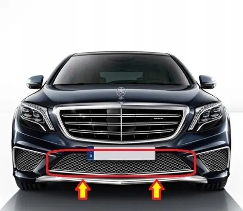 Grille de pare-chocs avant Mercedes S-Class W222 AMG A2228850053 image 4