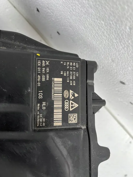 Linker Frontscheinwerfer Audi A8 MATRIX 4H0941035 LIFT image 8