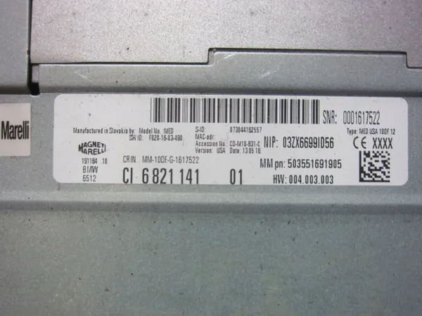 OEM 65128791770 BMW Navigation Radio Lecteur Harman image 6