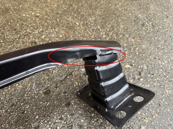 Etupuskuri vahvistus Fiat 500 C Abarth 07- image 7