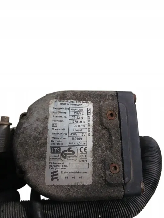 Aquecedor Webasto Trafic II Vivaro A 1.9 CDTI image 3