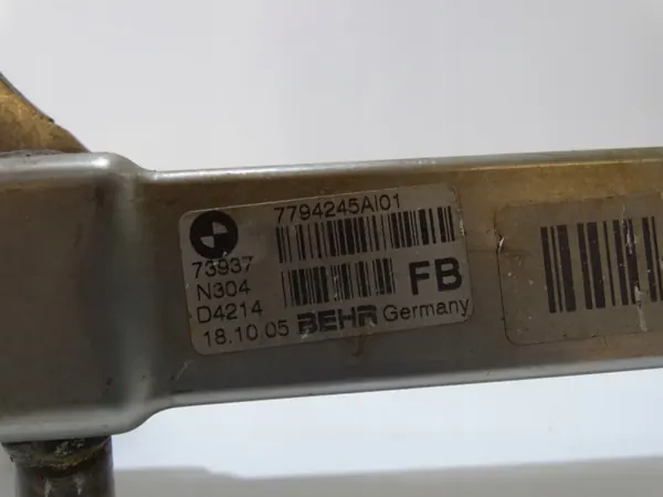BMW E60 E61 Radiador EGR 3.0D OE 7794245 image 4