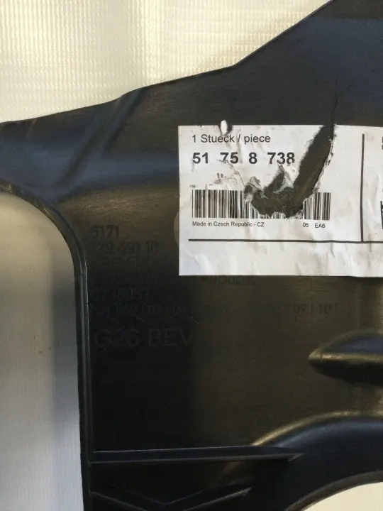 OEM 8738057 Cubierta Motor Delantera Izquierda BMW i4 G26 image 3