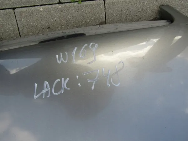 Motorhuv 748 Mercedes W169 A1698800057 image 3