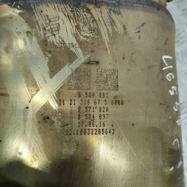 Catalisador BMW 4 Coupe 3.0L 2016 OEM 8571820 image 6