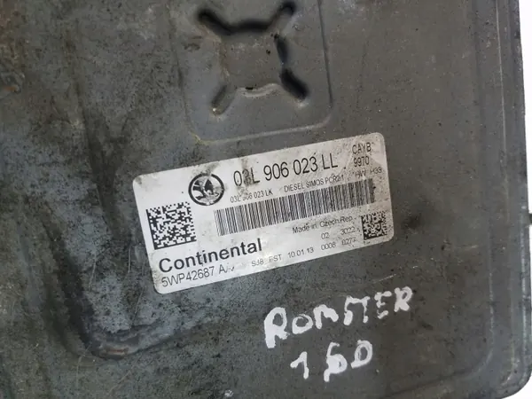 Computadora Motor Skoda 03L906023LL para Roomster 1.6 TDI image 3