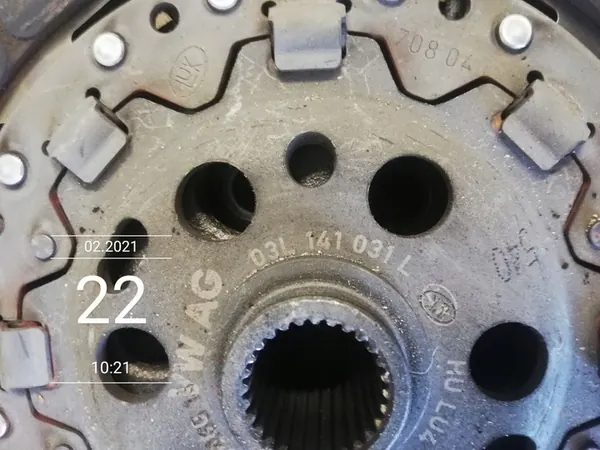 Placa de pressão de embreagem VW Golf Plus 1.9 TDI image 8