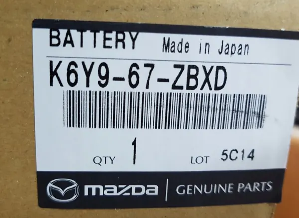 Mazda CX-60 48V Li-Ion Batterie OEM K628-67ZBX image 5