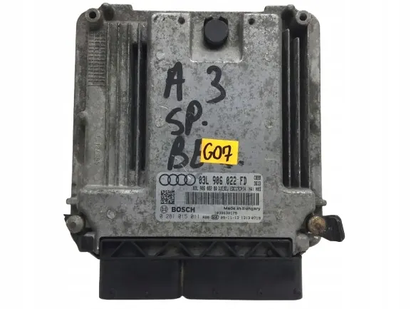 ECU Audi A3 8P 2.0TDI usado OEM 03L906022FD image 2