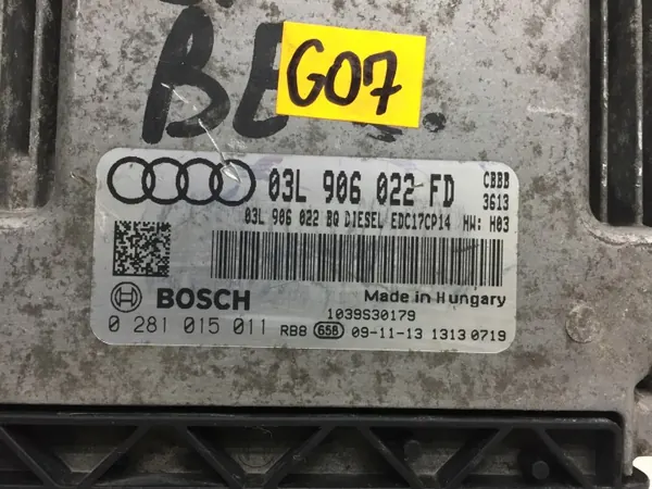 ECU Audi A3 8P 2.0TDI usado OEM 03L906022FD image 3