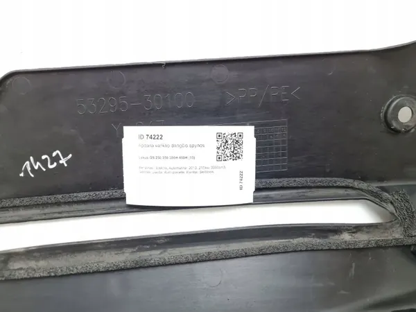 OEM 5329530100 Gurtabdeckung vorne für Lexus GS image 9