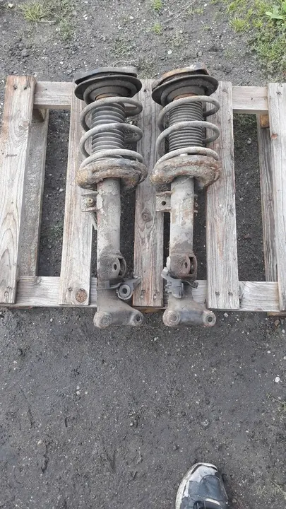 Fram vänster stötdämpare fjäder Mercedes R170 2.3 OEM image 5