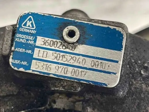 Turbo VOLVO XC60 36002640 2.4L Diesel 120kW 2012 image 3