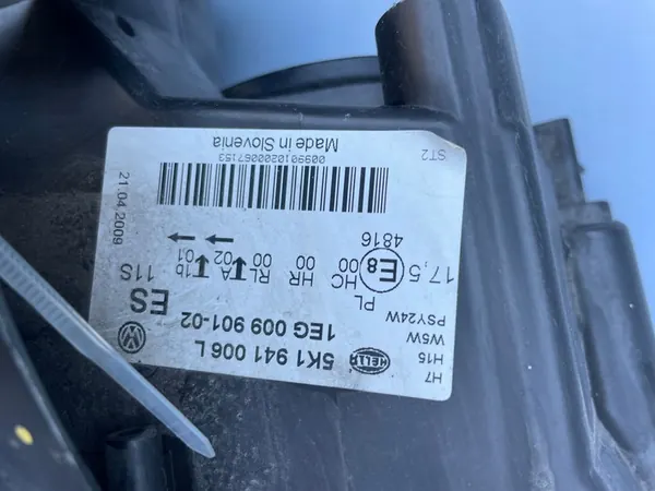 Farol direito VW Golf VI 5K1941006L image 4