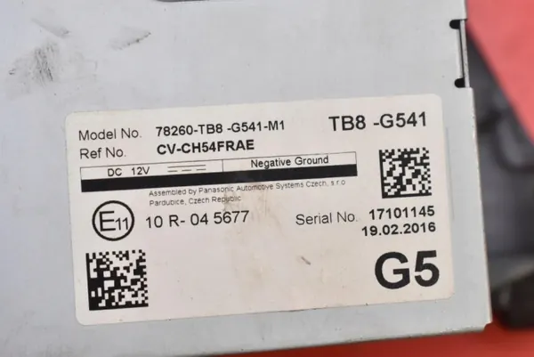 Écran OEM 78260-TB8-G541-M pour Honda Civic 9 IX image 9