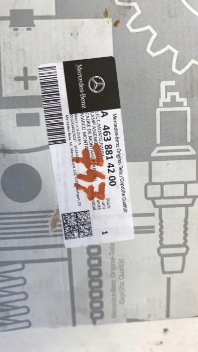 Mercedes G W463 vilkkusarja OEM A4638814200 image 6