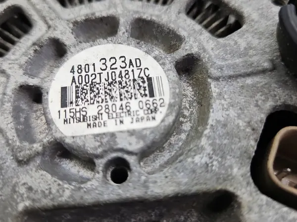 ALTERNATOR JEEP COMPASS I 06-16 4801323AD image 6