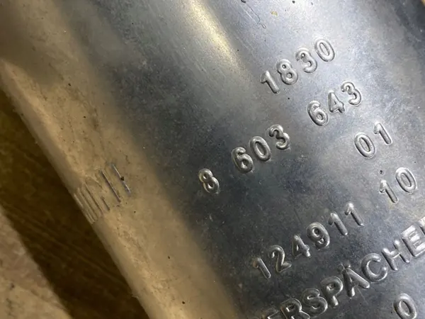 Keskimmäinen pakoputken vaimennin Mini OEM 8603643 image 4