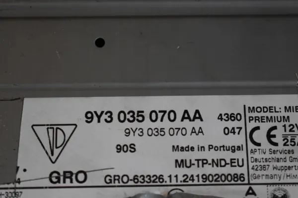 Unité de navigation Porsche OE OEM 9Y3035070AA 55 image 3